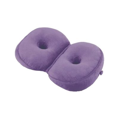 COGIT Velvet Figure-8 Double-Donut Seat Cushion - Purple