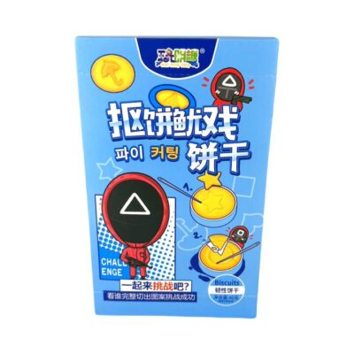 Wang Ming Tang Cut-Out Challenge Biscuits 40g - Shape-Cutting Game Cookies