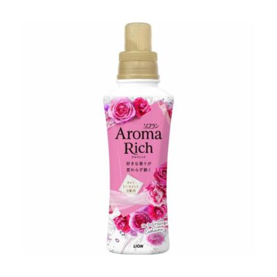 Lion Soflan Aroma Rich Fabric Softener – Sweet Floral & Fruity (Catherine) 480 ml - Laundry Fabric Conditioner