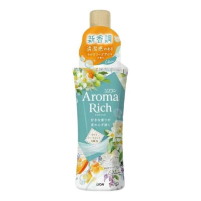 Lion Soflan Aroma Rich Fabric Softener – Neroli Citrus (Claire) 480ml