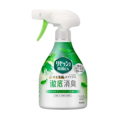 Kao Resesh EX Fabric & Room Deodorizing Spray – Green Herb 370ml