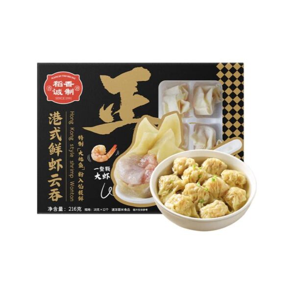 Daoxiang Chengzhi Hong Kong-Style Shrimp Wontons 216g