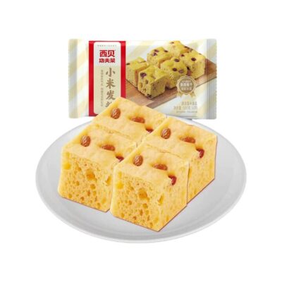 Xibei Kungfu Dishes Frozen Millet Steamed Cake 300g - Chinese Millet Sponge Cake