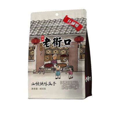 Lao Jie Kou Hickory-Flavored Sunflower Seeds 400g