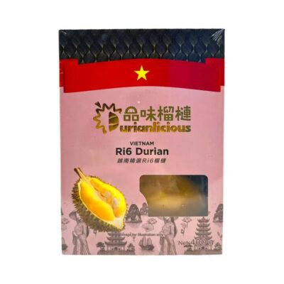 Durianlicious Frozen Ri6 Durian Pulp 400g - Vietnamese Selection