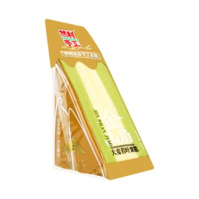 Ranli Jinshan Jiao Young Barley Leaf Cake Slice 95g