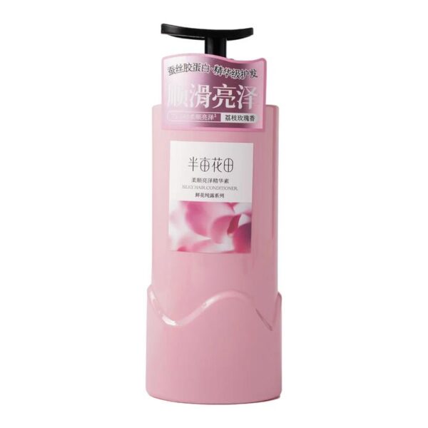 Half Acre Flower Field Silky Hair Conditioner - Smoothing & Shine, Rose Scent 500ml