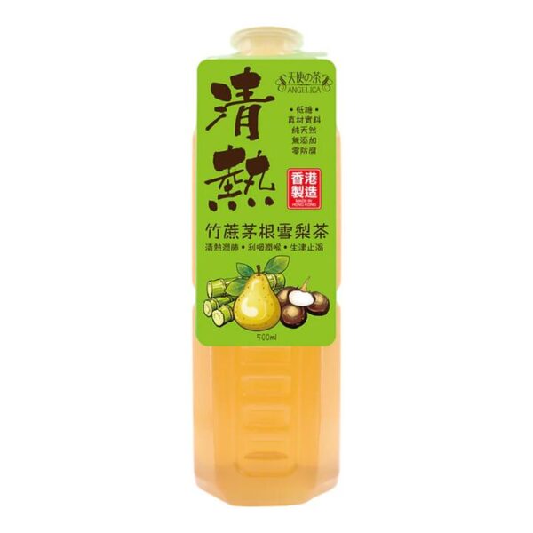 Angelica Hong Kong Herbal Tea – Sugarcane, Imperatae Root & Snow Pear 500ml