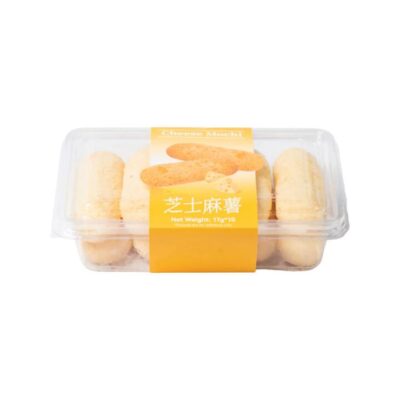 Chewy Cheese Mochi - 10 Pieces, Approx. 170 g