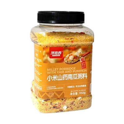 Mengsixiang Millet Porridge with Yam & Pumpkin 950g – Limited Import