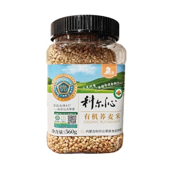 Wuwei Horqin Organic Buckwheat Groats 560g – Limited Import
