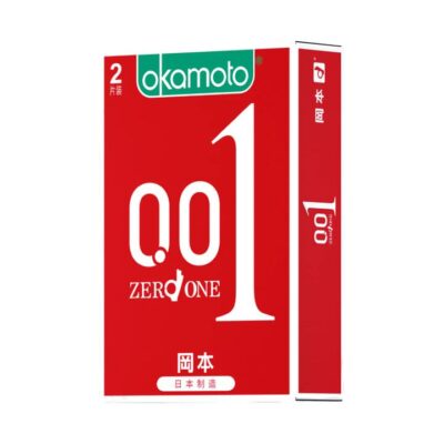 Okamoto Zero One 0.01 Ultra Thin Condoms - 2 Pack