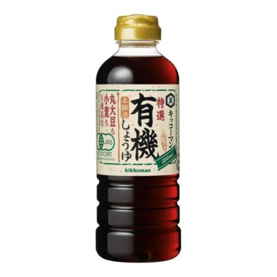 Kikkoman Organic Soy Sauce 500ml – Naturally Brewed